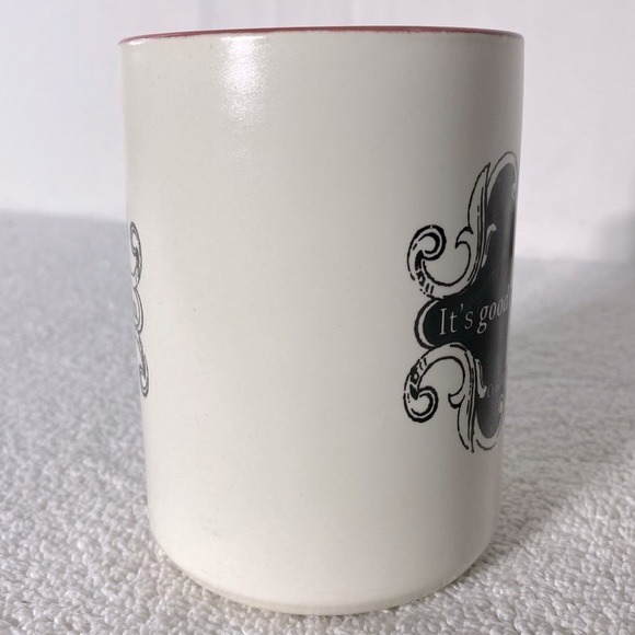 Disney Hallmark Calls Black Cream It’s Good To Be Bad Cruella DeVil Ceramic Mug - Picture 8 of 10
